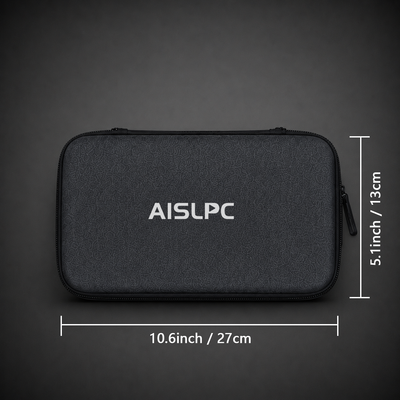 Größenangabe der AISLPC RG52 MINI und RG52 PRO MAX Tragetasche: 27 × 13 cm (10,6 × 5,1 Zoll).