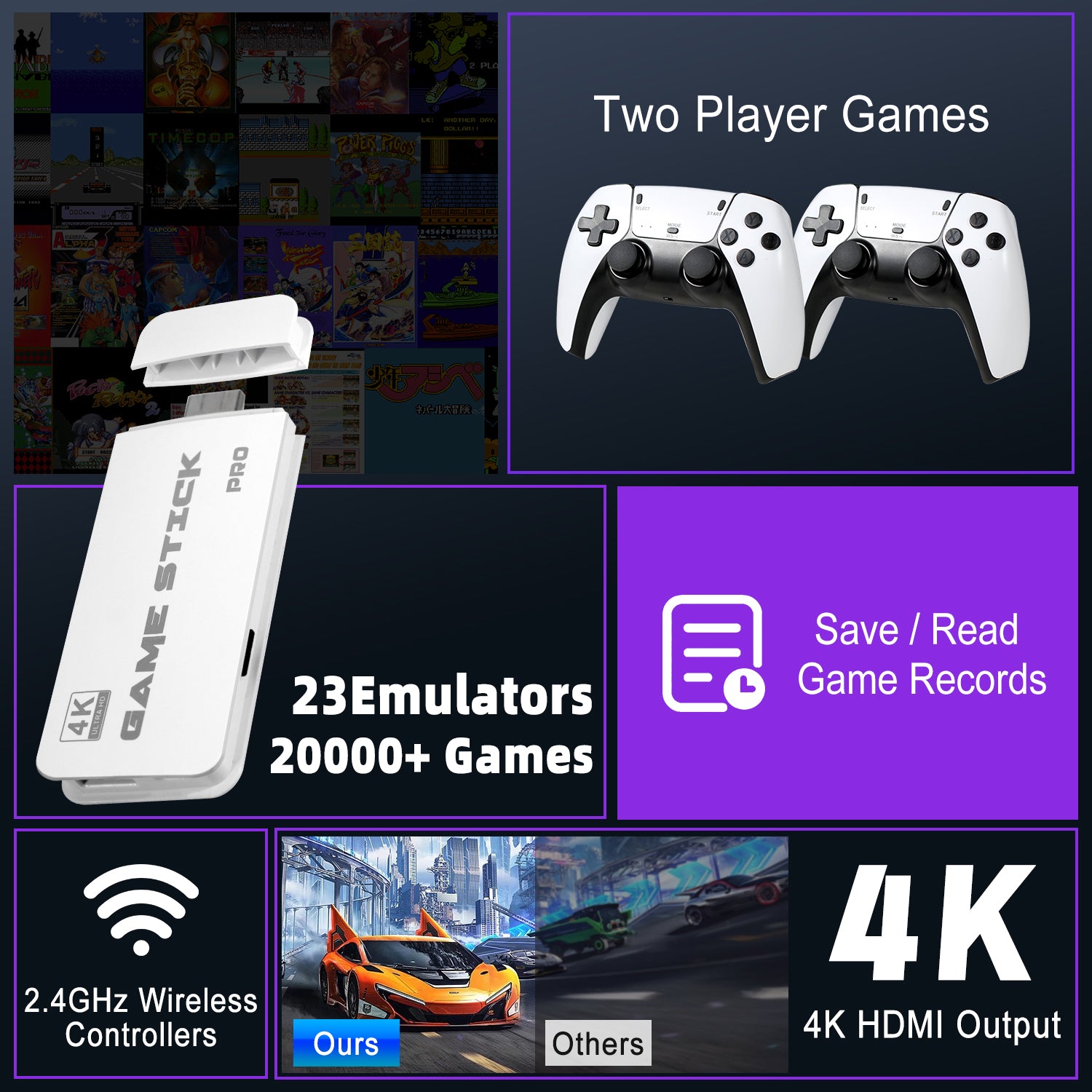 AISLPC M15 Retro Game Stick Emulationen
